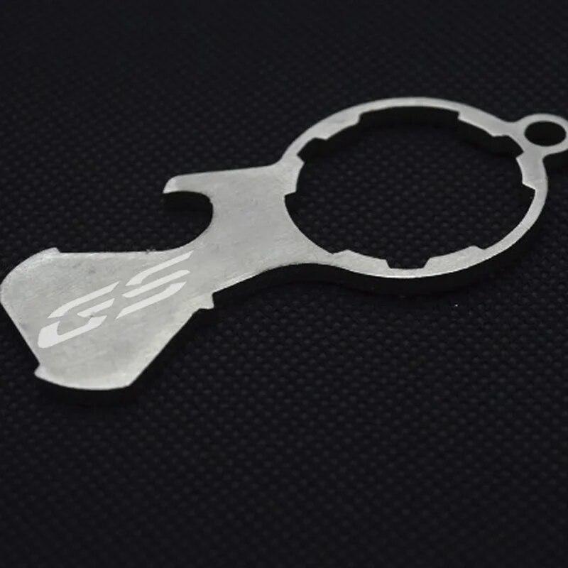 Black, Silver Applicable for BMW R1200GS LC Adventure Motor Motorcycle Oil Cap Removal Nut Installation Wrench Tool