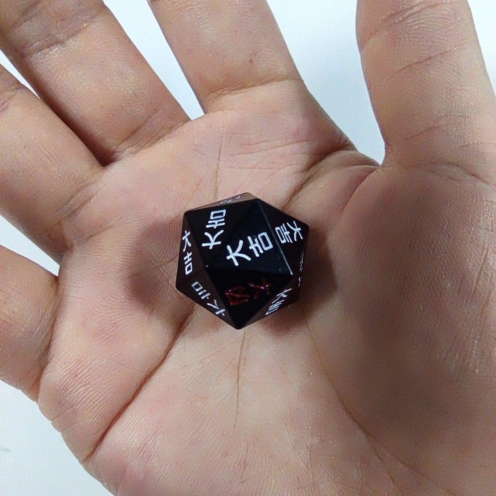 DXBPP Hunter Hunter x HUNTER Riskantní kostky Cosplay kostky Slitina 20 stěn 025B30 Karta součástí PVC dekorace Přenosné Pohodlné Různé zboží
