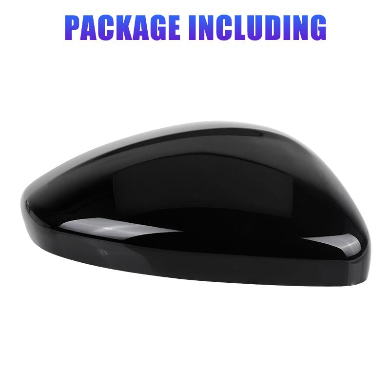 Left Right Side Door Wing Mirror Cover Cap For Peugeot 308 Mk2 T9 2013 2014 2015 2016 2017 2018     Mirror Cover