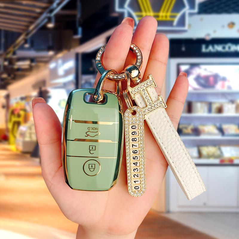 K3/K4/K5/KX3/KX5/Sportage/Sorento Yipao Key Case – Full Coverage Smart Car Key Shell
