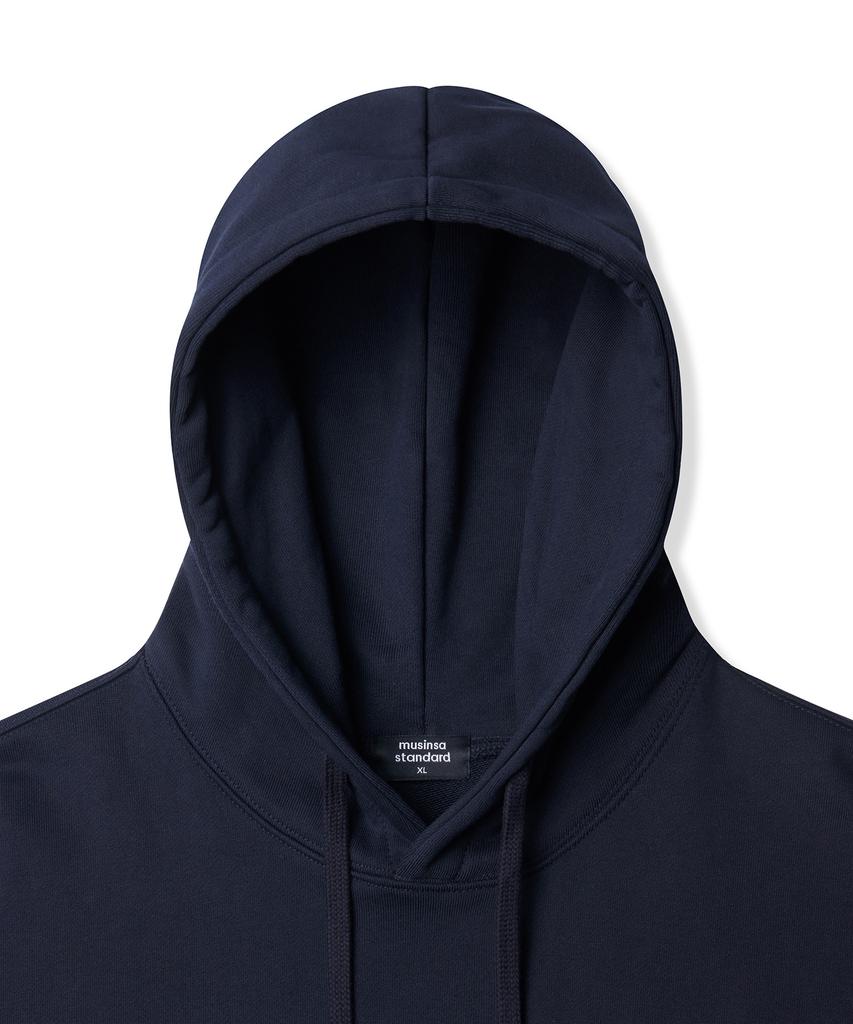 Heavyweight Oversized Hooded Sweatshirt [Navy]