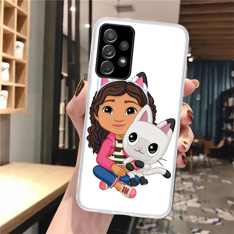 

Cartoon Gabbys Dollhouse Soft Phone Case For Samsung Galaxy A52 A42 A32 A12 A22 A51 A50S A30S A20S A10S A71 A41 A31 A21S A40 A20 Samsung A41