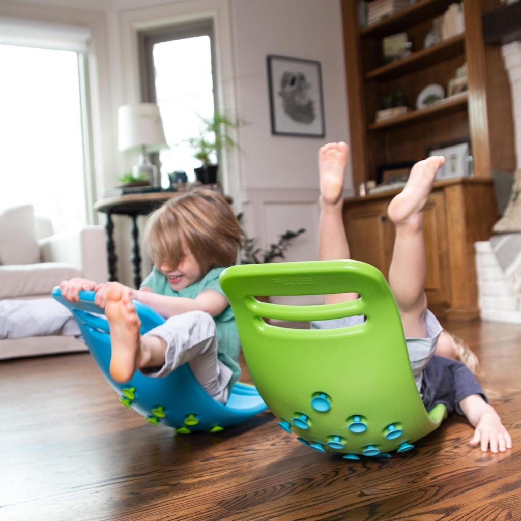 Fat Brain Toys Teeter Popper Pink Balance Board Indoor Playground Equipment [Authentic] FA095-3