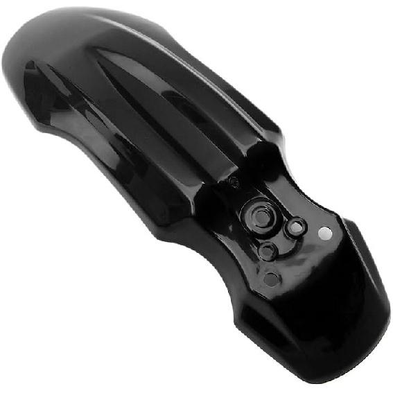 Plastic Front Wheel Fender Protector Compatible with CRF50 XR50 Dirt Pit Bike(Black) чёрный
