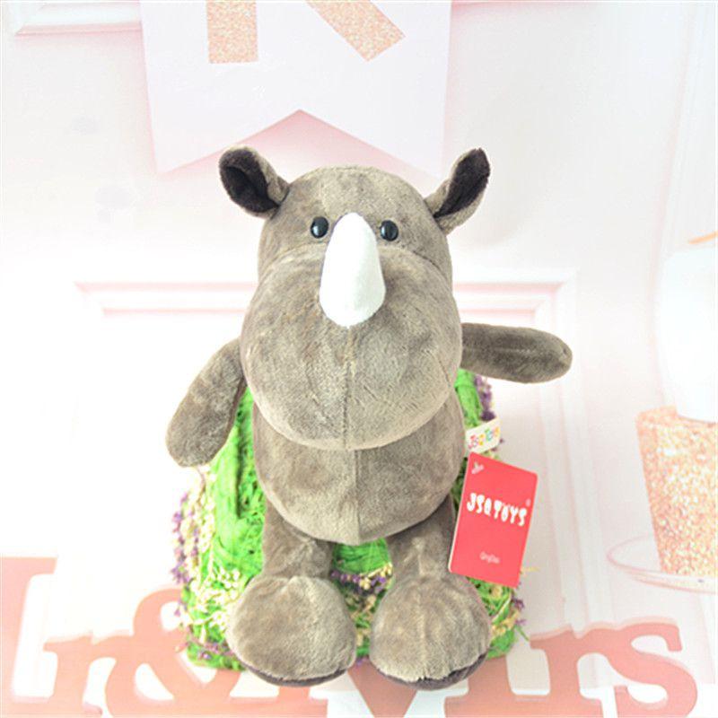 Jungle Animal Plush Toy Adorable Pp Cotton Stuffed Doll For Kids Babies