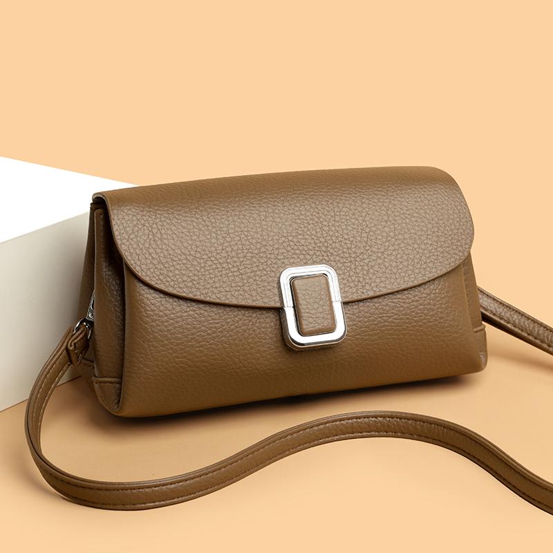 

Leather Large Capacity Women Bag Fashion Shoulder Crossbody Bags Luxury Female Handbags and Daily Purses Sac a Main 23cm 11cm 13cm