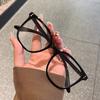1Pc/3Pcs/4Pcs/5Pcs/6Pcs European and American Classic Popular Square Frame Glasses Set Men's and Women's Fashion Glasses