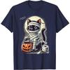 Mummy Black Cat Halloween Graphic Tee Cute Cartoon Kitten Trick Or Treat T-Shirt