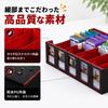 Card Holds Over 4000 Deck Trading Card Made of PU Magnetic Card Scratch and Bend Easy Easy Collection Compatible with and Various Card Games Black