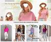 Women's Summer V-Neck Batwing Sleeve Shirt 2026 Fashion