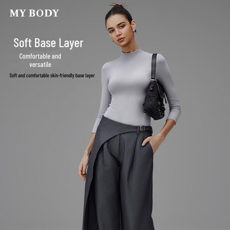 

Женский легкий термобазовый слой с высоким воротником Mybody M