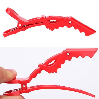 Crocodile Clip Perm Positioning Clip Hair Salon Duckbill Clip Plastic Hairpin Haircut Tool Hair Dyeing