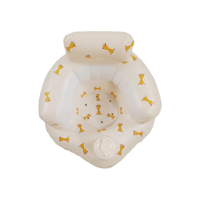 Inflatable Baby Safety Seat and Anti-Fall Learning Sofa