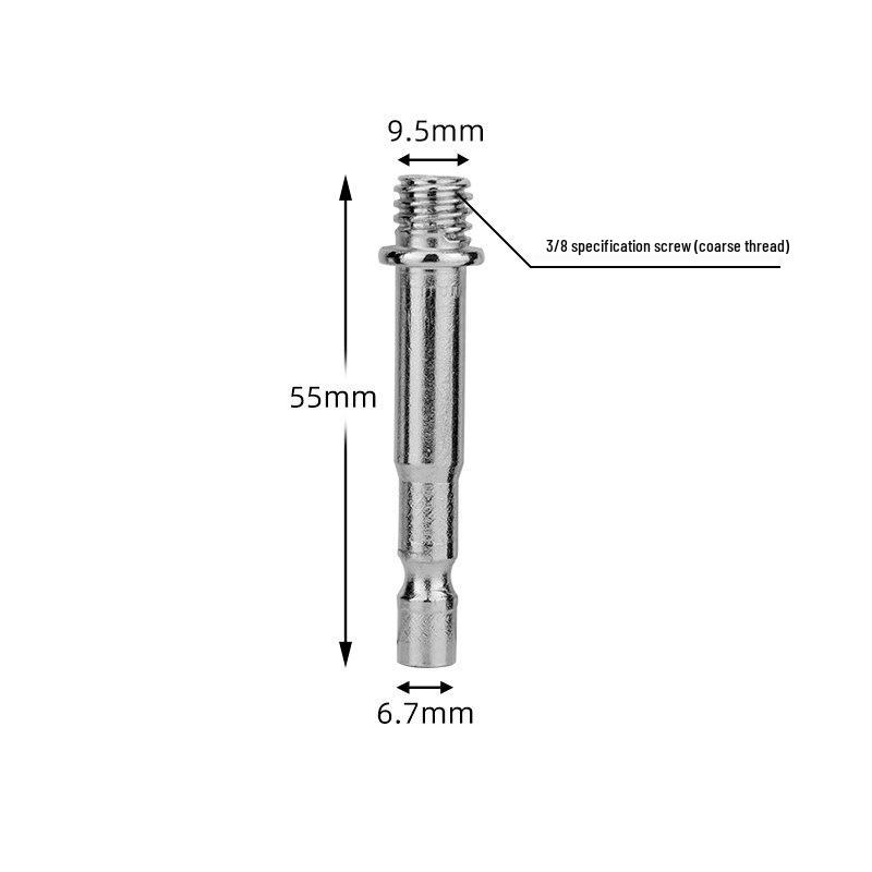 

Microphone Boom Arm Adapter 3/8 to 1/4 Screw Ball Head