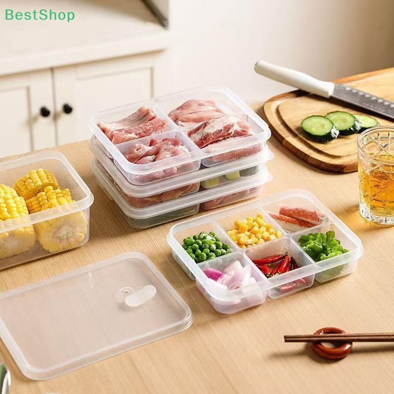 Multi-Compartment Food Storage Container - Airtight Refrigerator Organizer Box for Meat, Vegetables & Freshness Preservation