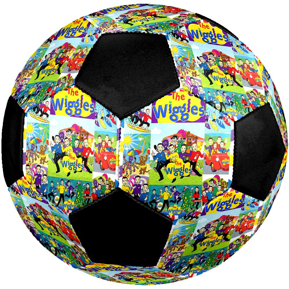 The Wiggles Theme Size 5 Soccer Ball, Suitable for Both Indoor and Outdoor Matches, a Gift Suitable for Everyone.