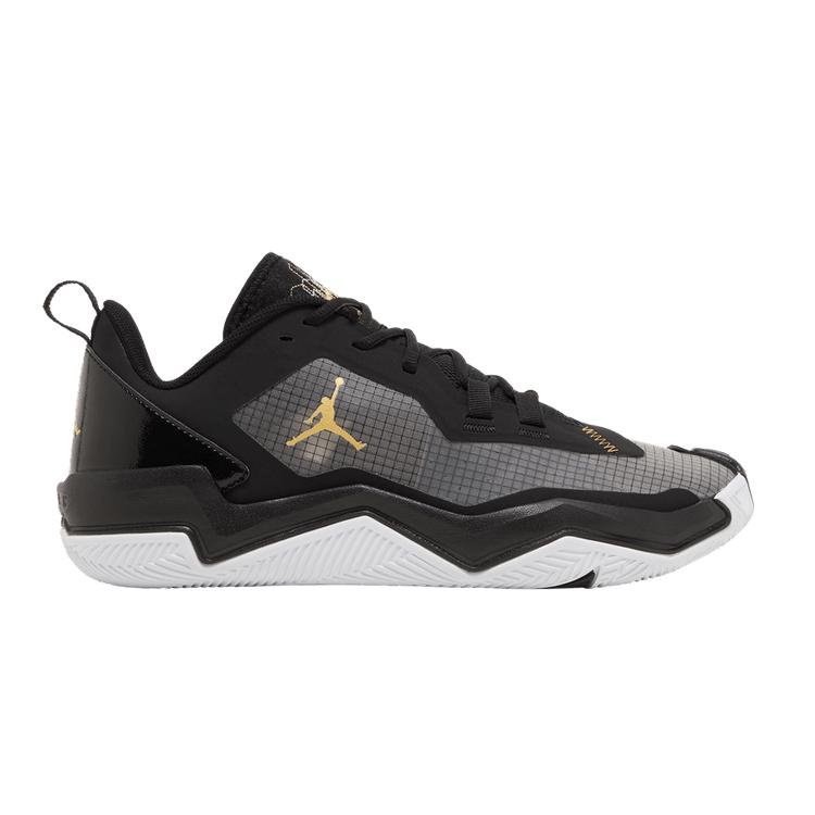 Jordan One Take 4 Black White Metallic Gold 42