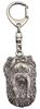 Yorkshire Terrier, Yorkie II - Silver-plated Key Ring with a Dog In a Gift Box, Handbag Decoration, Backpack Pendant by Art-Dog Brand