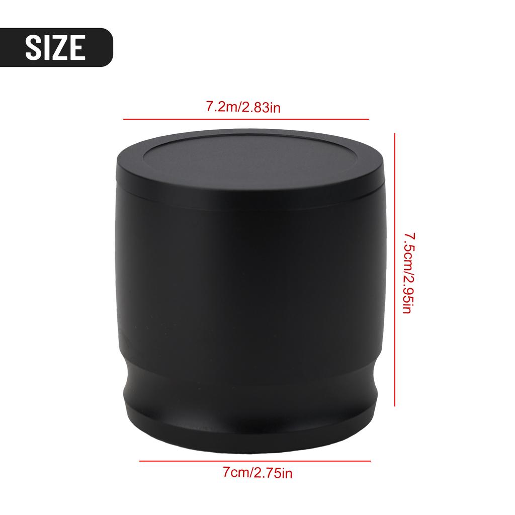 Precision Dosing Cup 58mm Size Aluminum Alloy Material for Durability and Performance Enhance Your Coffee Artistry