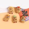 10Pcs/Set Capybara Resin Accessories Children'S Diy Accessories Home Decoration Small Ornaments
