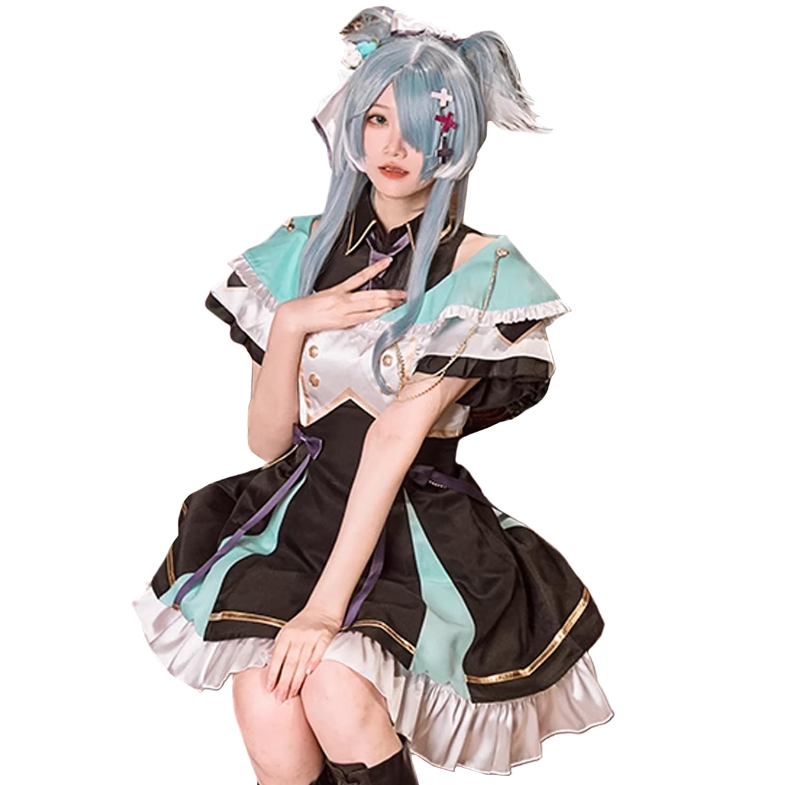 

[Молочное время] Косплей Элли Лапендры из Nijisanji на Хэллоуин LazuLight