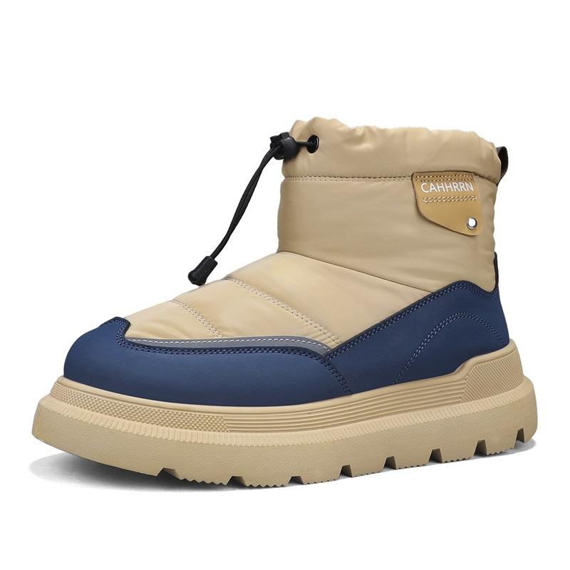 2026 Winter Warm Boots - Women s Snow Boots Men s Short Boots Sheepskin and Wool Cut Low Warm Leather Shoes 41 коричневый 4580₽