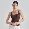 Fixed Cup I-shaped Beauty Back Sports Vest Women's Suspender Chest Pad Yoga Clothing Underwear Pilates Yoga Fitness Top