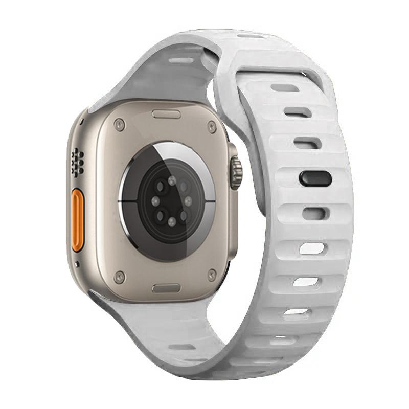 

Силиконовый ремешок для Apple Watch Band ultra 49 мм, 45 мм, 44 мм, 40 мм, 41 мм, 38, 42 мм, спортивный браслет Correa для Iwatch Series 8, 7, 6 SE, 5, 4 38 40 41mm