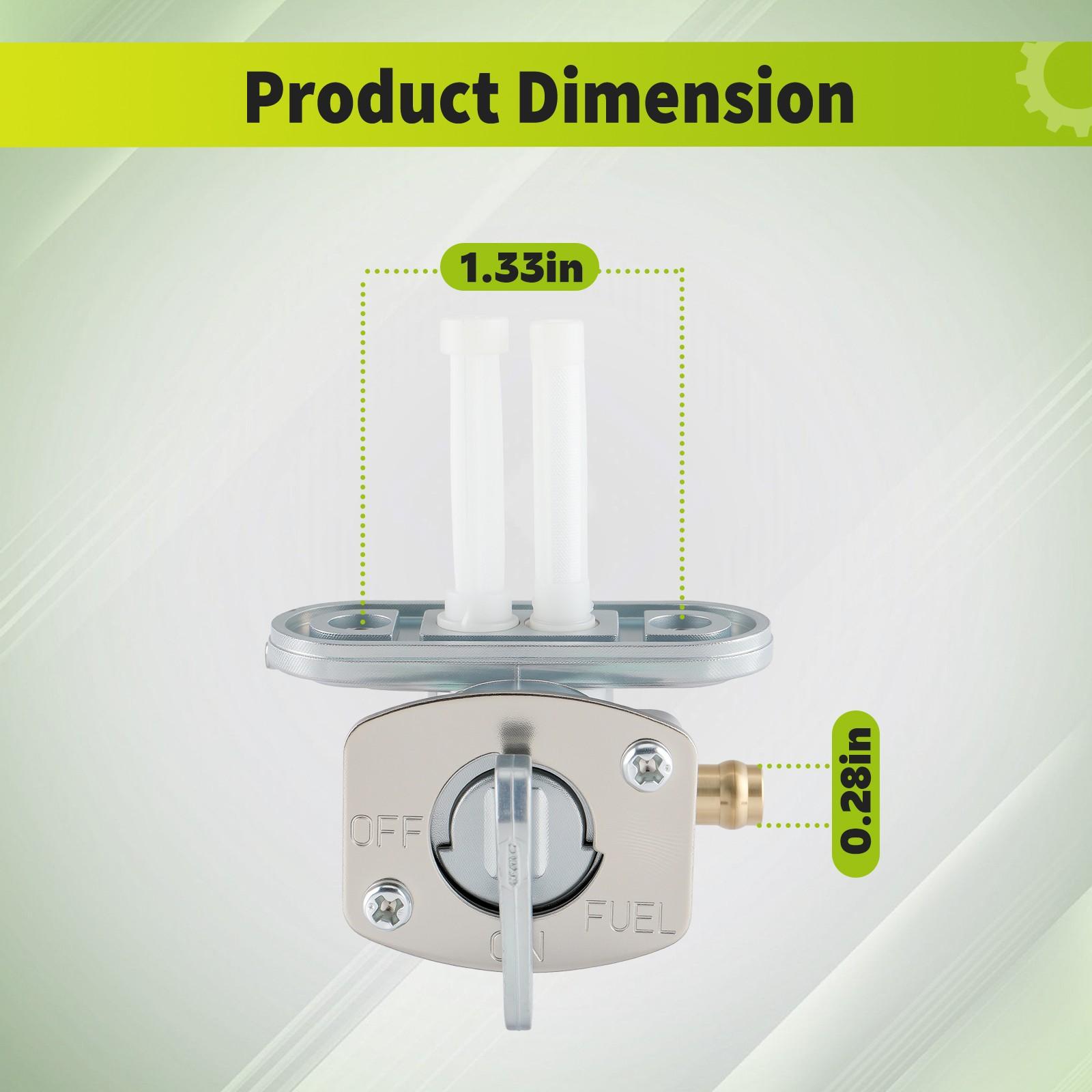 Fuel Petcock for Yamaha FZ1 YZ80 YZ85 YZ250 YZ250F YZ400 YZ426F YZ450F YZ490