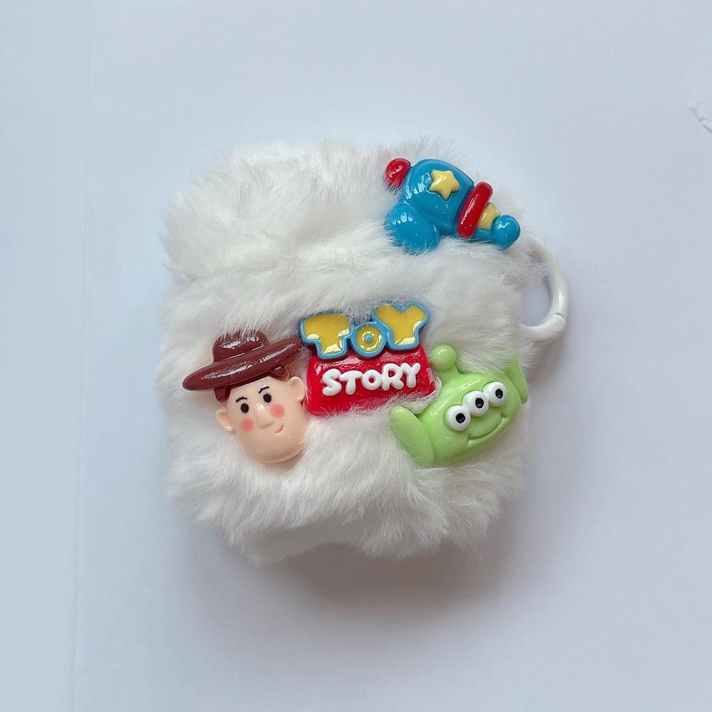 Japan and Korea applicable plush three-dimensional cartoon doll AirPods 1 protective case pro1 bluetooth 1/1 generation earphone case