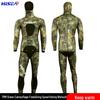 7mm Camouflage Freediving Wetsuit: Warm, Long Sleeve, Two-Piece for Deep Diving