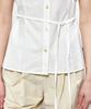 NOTIA Boat Neck Cap-Sleeve Blouse - Ivory