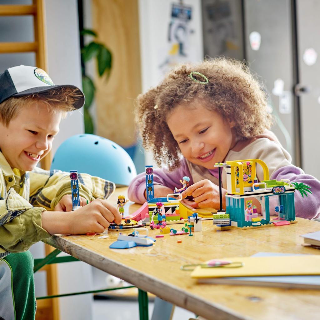 LEGO Friends Skate Park 41751, a Toy Block Gift for Pretend Play and City Building, for Girls Ages 6 and Up