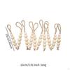 10 Pieces Wood Beads Easy to Use Rustic Practical, Boho Christmas Decors, for Bedroom Farmhouse