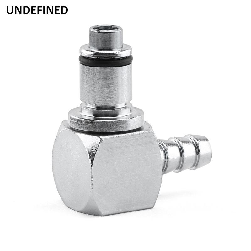 For Ducati 996 BMW R1200GS Triumph 1/4“ 5/16" 3/8“ Male 90 Degree Gas Fuel Line Hose Quick Release Disconnect Coupling Coupler