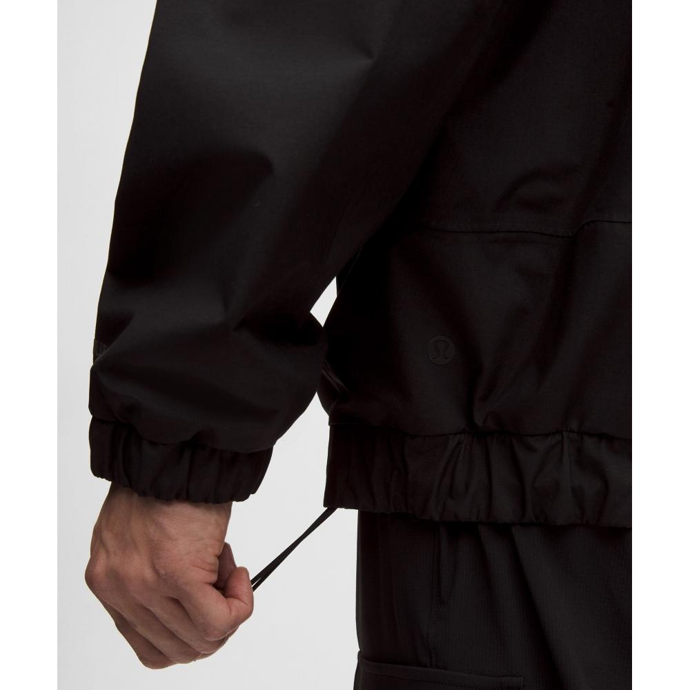 Lululemon Waterproof Cinch Hem Jacket Black