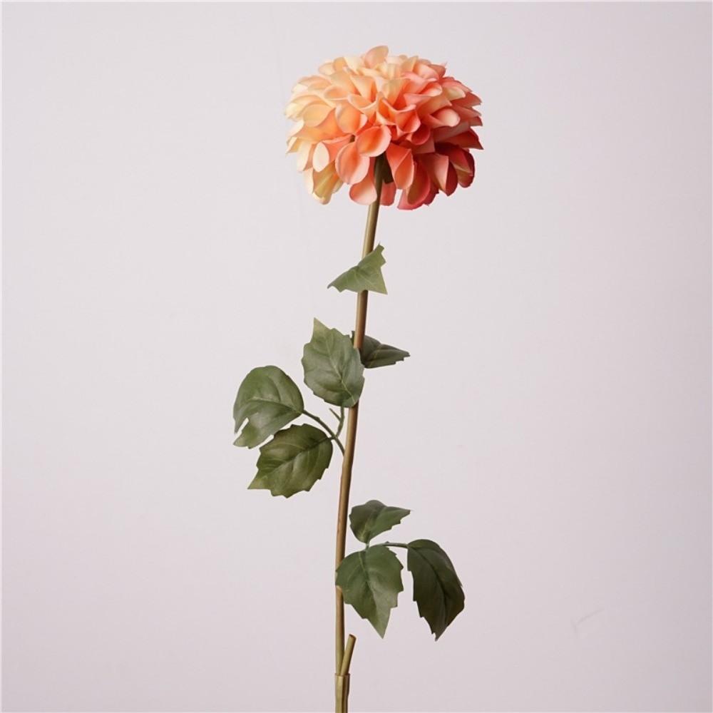 New Silk Artificial Dahlia Flowers Decorative Floral Chrysanthemum Fake Flower Pink Artificial Faux Plants Flower Arrangement
