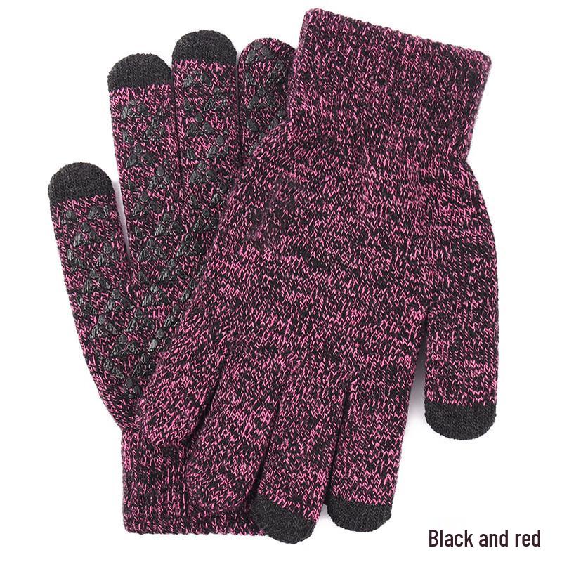 Huisiyuan Warm Touchscreen Knit Gloves