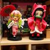 Boîte aveugle Demon Slayer Série Jours Pluvieux Amour Figurine Anime Kanroji Mitsuri Kamado Nezuko Cheveux Tressés Poupée Modèle d'Action Jouets