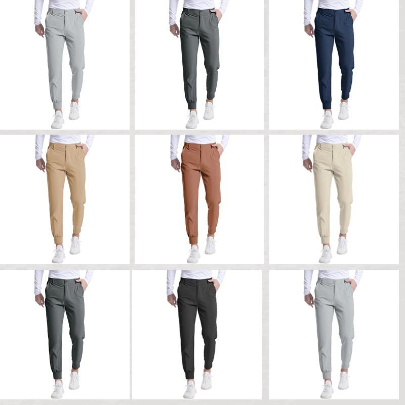 Pantaloni Jogging Golf Stretch pentru Tineret, Pantaloni Casual Slim pentru Bărbați, Toamnă, Senzație Premium, Confortabili, Pantaloni de Trening Fashion