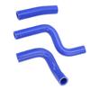3PCS Silicone Radiator Coolant Hose Pipe Kit Stable Connection Leak Proof Heat Resistant Fit For KX80 KX85 KX100