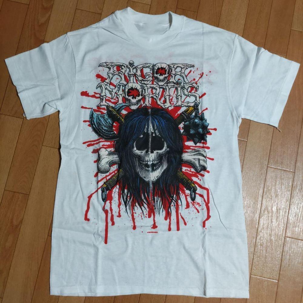 

Rigor Mortis T-Shirt Short Sleeve Cotton White Men Full Size S to 2345XL BE1643 Unisex T-Shirt S