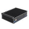 Industrial Computer 4 Way POE Port Mini Computer Good Heat Dissipation Fanless Industrial PC 100‑240V EU Plug