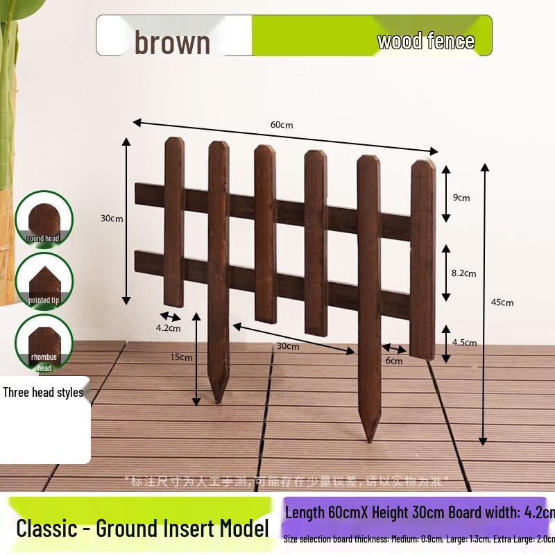 

Solid Wood Garden Fence Panel