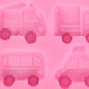 WTEMPO Car Transportation Tools Shaped Silicone Molds Kit Scented Candles Soaps DIY Crafts Making Molds Resin Casting Molds for Beginners and Lovers