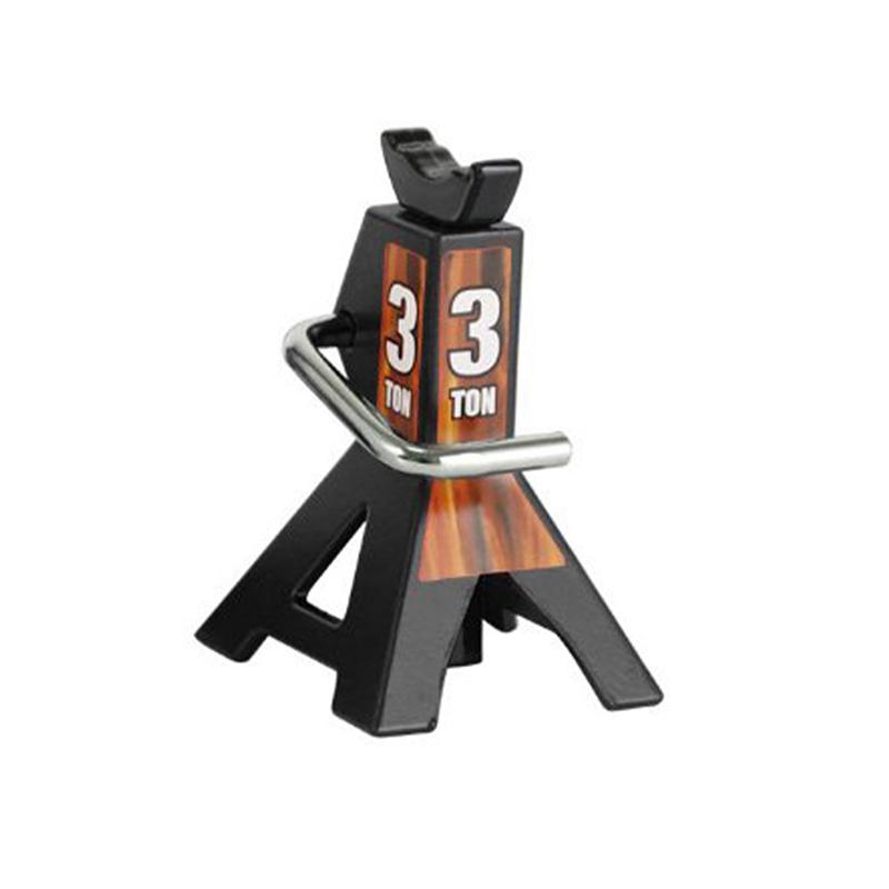 Floor Simulation Jack Stands Lift Pair Rack For Remote Toy Car Truck Tire Change Lifting Support Stand Scene Accessories