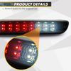 For Chevy Colorado GMC Canyon 2004-2012 Rear Third 3rd Stop Brake Lights Reverse Cargo Lamp DRL High Mount Pickup Taillight
