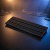 Guitar Pedalboard with Hook-and-Loop Portable Aluminum Pedal Board