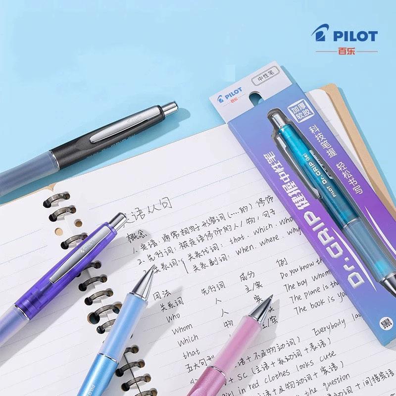 1 Stück Pilot Dr. Griff Niedriger Schwerpunkt Weicher Griff Gelstift 0,5 mm Schwarze Stifte Japan Schreibwaren