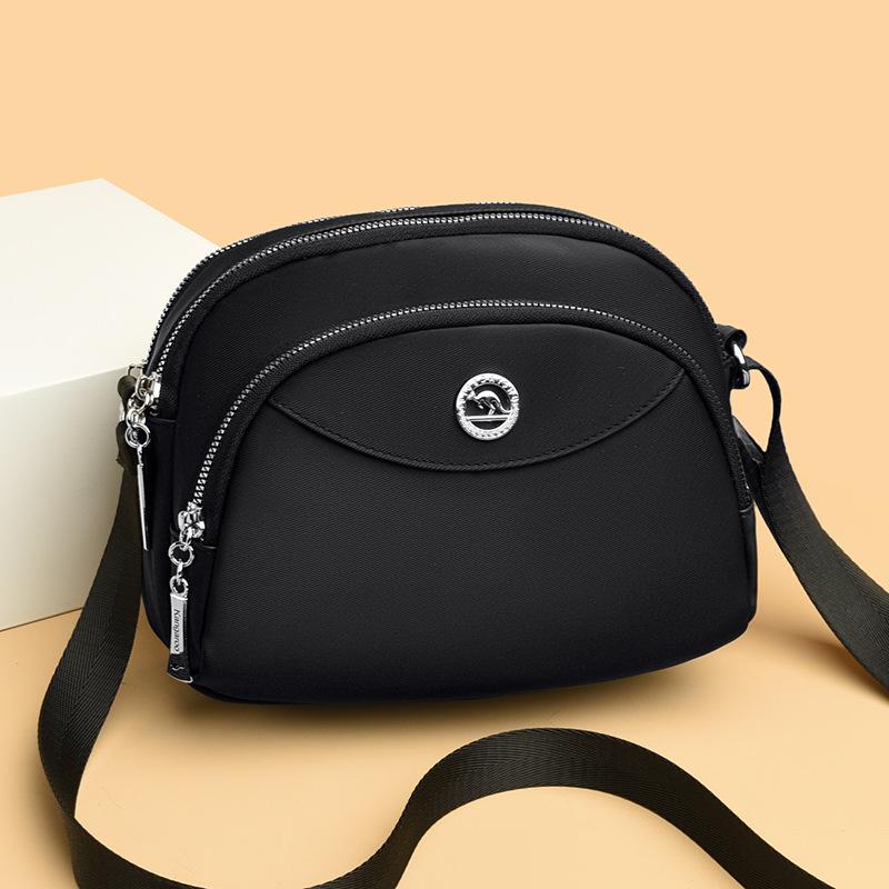 

Crossbody Bag Women s Shoulder Bag Small Square Bag Multi-Layer Mother Bag чорний